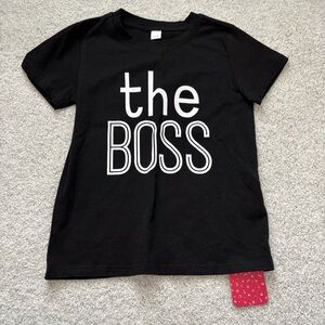 NWT Graphic tee - The Boss!